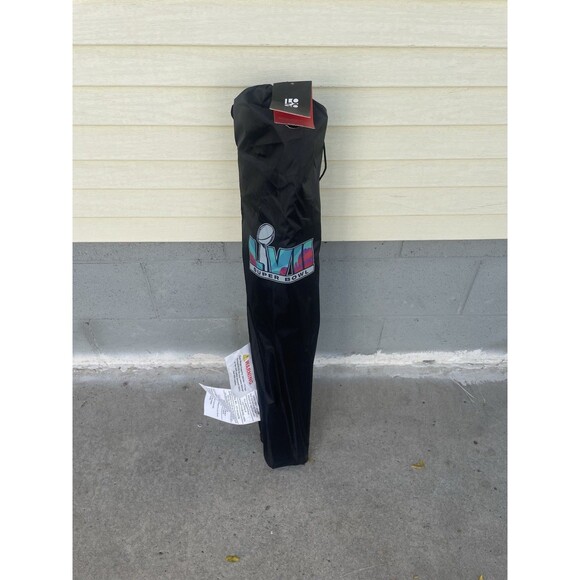 SUPERBOWL LVII (57) LOGO BAG CHAIR W/ CUP HOLDER & CARRY BAG NWT - Picture 3 of 3